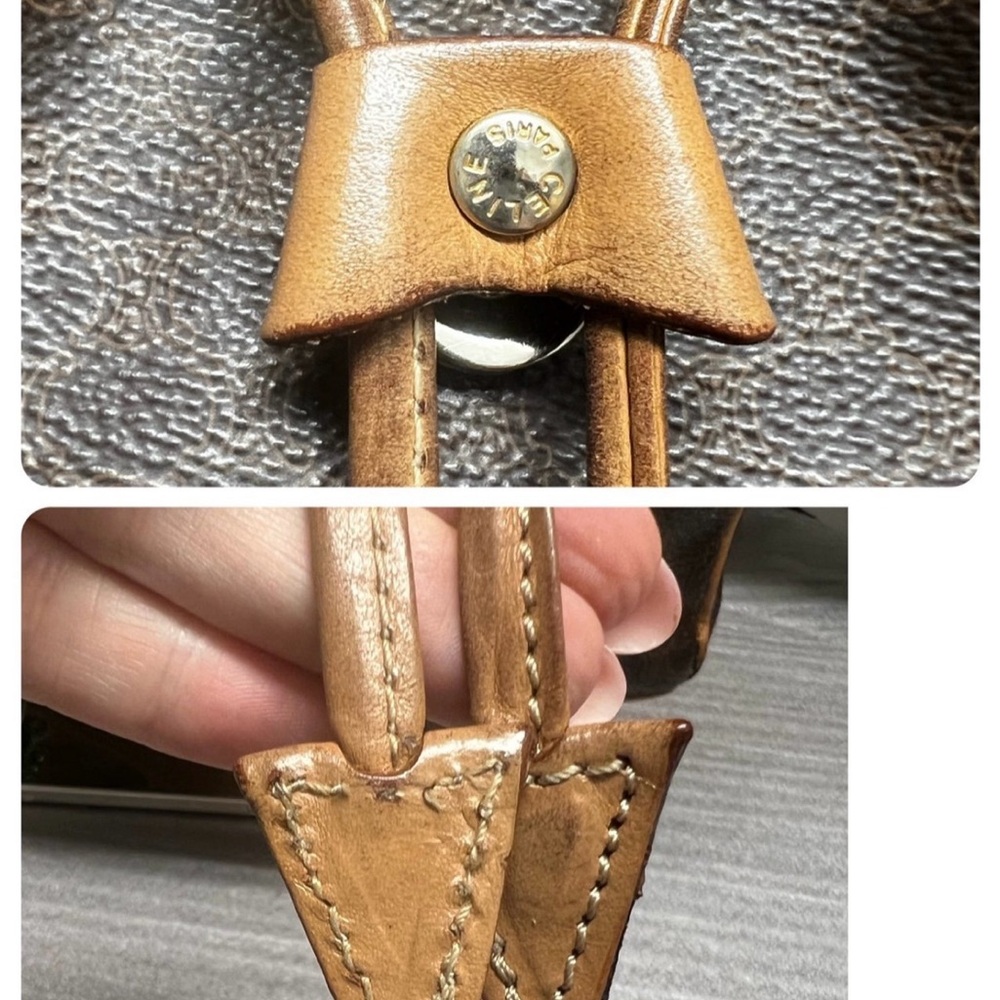 Celine Tan and Brown Backpack with Luxurious Design (SMALL) - Picture 6 of 13